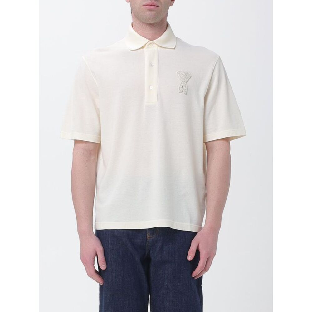 Ami Paris Polo Shirt Men White